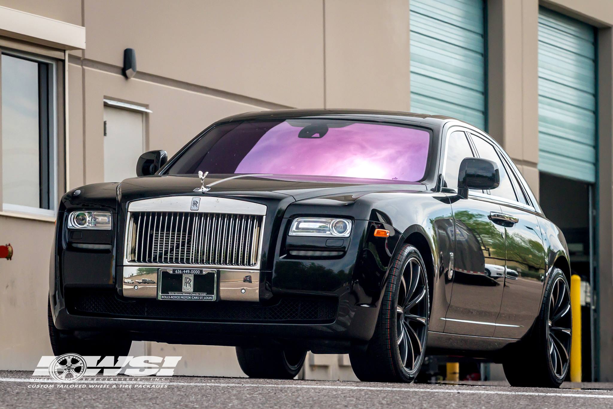 Gianelle Cuba-10 Black on Rolls-Royce Ghost